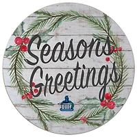 West Florida Argonauts 20'' x 20'' Season's Greetings Circle