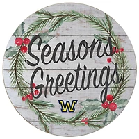 Wilkes Colonels 20'' x 20'' Season's Greetings Circle