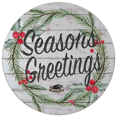Wisconsin-Milwaukee Panthers 20'' x 20'' Season's Greetings Circle