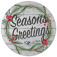 Wisconsin Stout Blue Devils 20'' x 20'' Season's Greetings Circle