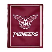 Vive La Fete  Texas Woman's Pioneers 36'' x 48'' Big Mascot Blanket
