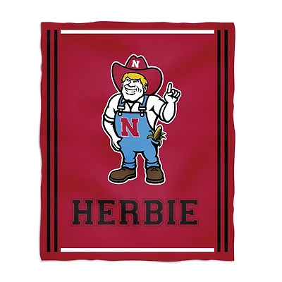 Vive La Fete  Nebraska Huskers 36'' x 48'' Big Mascot Blanket