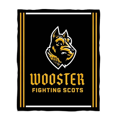 Vive La Fete  Wooster College Fighting Scots 36'' x 48'' Big Mascot Blanket