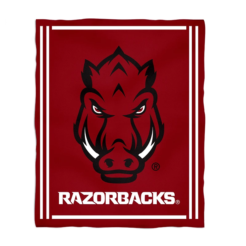 Vive La Fete Arkansas Razorbacks 36'' x 48'' Big Mascot Blanket
