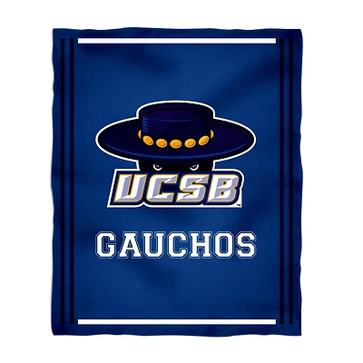 Vive La Fete  UC Santa Barbara Gauchos 36'' x 48'' Big Mascot Blanket