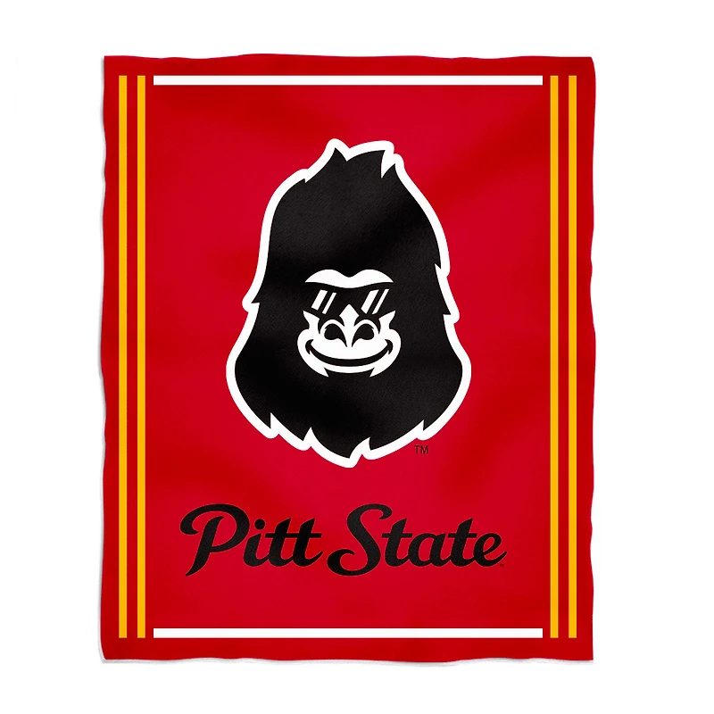 Vive La Fete  Pittsburg State Gorillas 36'' x 48'' Big Mascot Blanket
