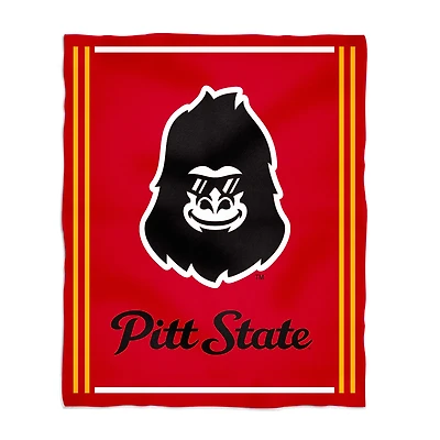 Vive La Fete  Pittsburg State Gorillas 36'' x 48'' Big Mascot Blanket