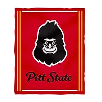 Vive La Fete  Pittsburg State Gorillas 36'' x 48'' Big Mascot Blanket