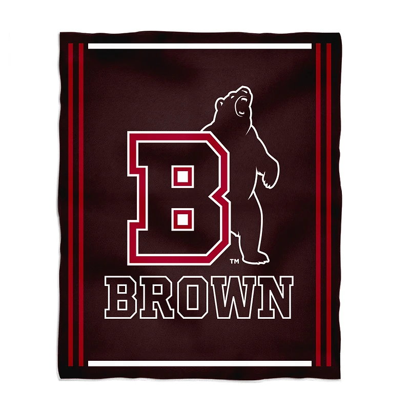 Vive La Fete  Brown Bears 36'' x 48'' Big Mascot Blanket