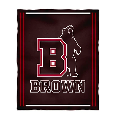 Vive La Fete  Brown Bears 36'' x 48'' Big Mascot Blanket