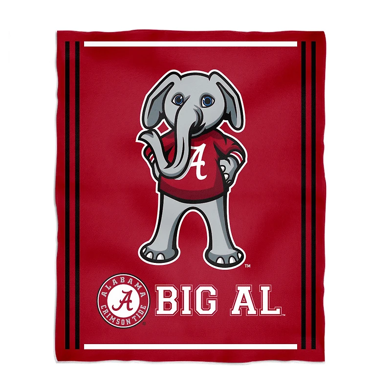 Vive La Fete  Alabama Crimson Tide 36'' x 48'' Big Mascot Blanket
