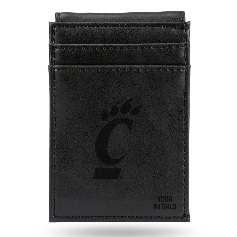 Cincinnati Bearcats Personalized Front Pocket Wallet