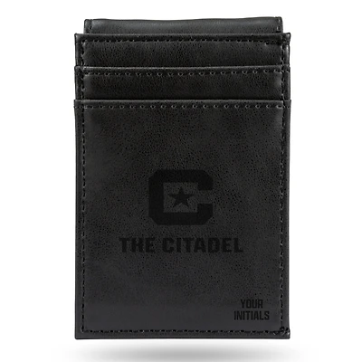 Citadel Bulldogs Personalized Front Pocket Wallet