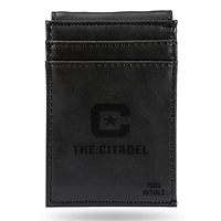 Citadel Bulldogs Personalized Front Pocket Wallet