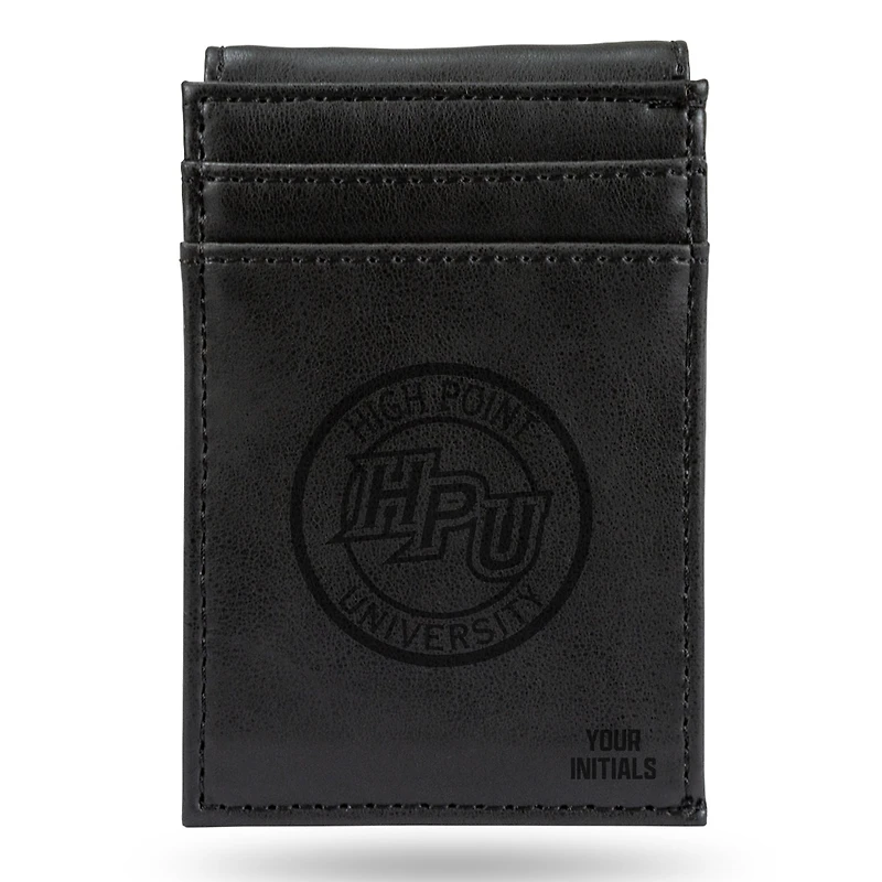 High Point Panthers Personalized Front Pocket Wallet