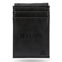 Black Elon Phoenix Personalized Front Pocket Wallet