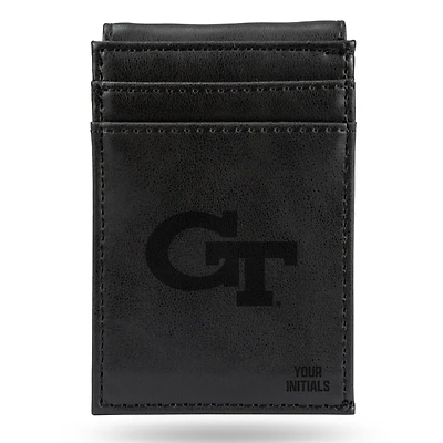 Georgia Tech Yellow Jackets Personalized Front Pocket Wallet