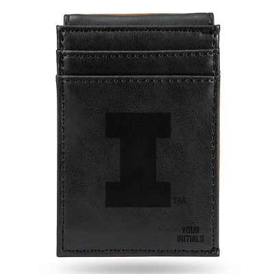 Illinois Fighting Illini Personalized Front Pocket Wallet