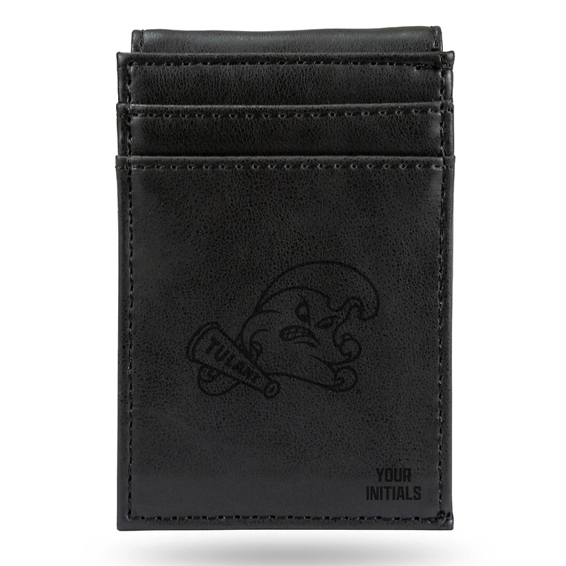 Tulane Green Wave Personalized Front Pocket Wallet