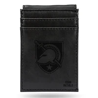 Black Army Black Knights Personalized Front Pocket Wallet