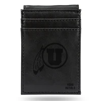Utah Utes Personalized Front Pocket Wallet