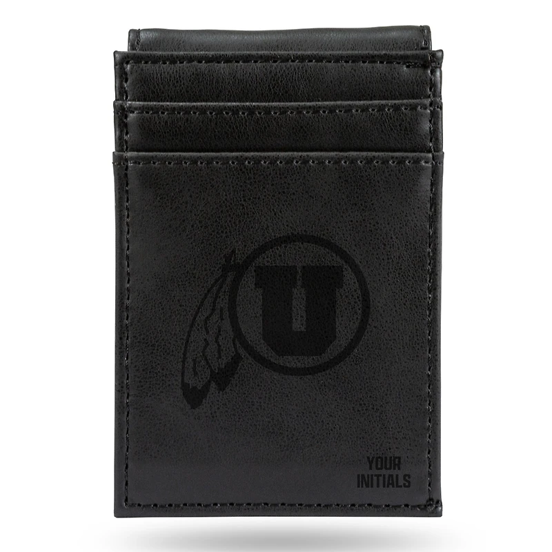 Utah Utes Personalized Front Pocket Wallet