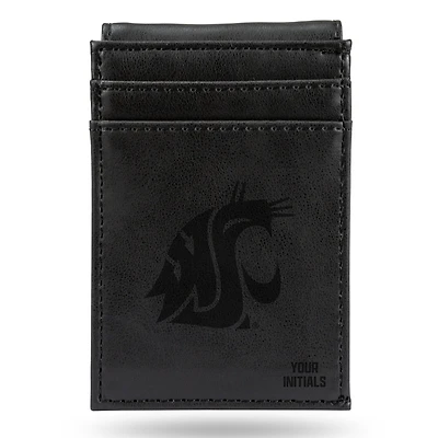 Washington State Cougars Personalized Front Pocket Wallet