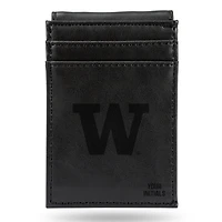Washington Huskies Personalized Front Pocket Wallet