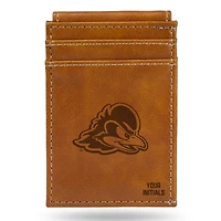 Brown Delaware Fightin' Blue Hens Personalized Front Pocket Wallet