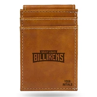 Brown Saint Louis Billikens Personalized Front Pocket Wallet