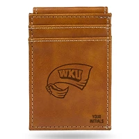 Brown Western Kentucky Hilltoppers Personalized Front Pocket Wallet