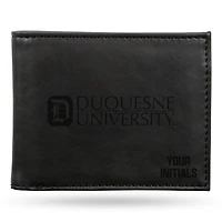 Black Duquesne Dukes Personalized Billfold Wallet