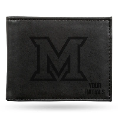 Miami University RedHawks Personalized Billfold Wallet