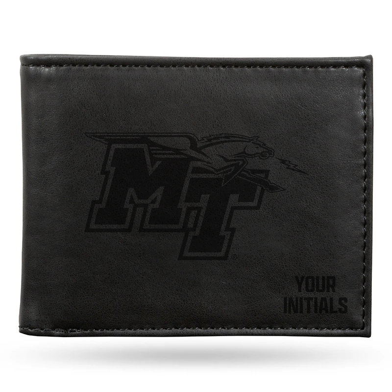 MTSU Blue Raiders Personalized Billfold Wallet