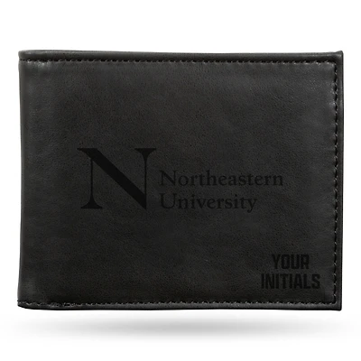 Northeastern Huskies Personalized Billfold Wallet