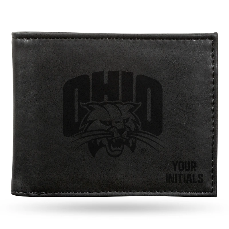 Ohio Bobcats Personalized Billfold Wallet