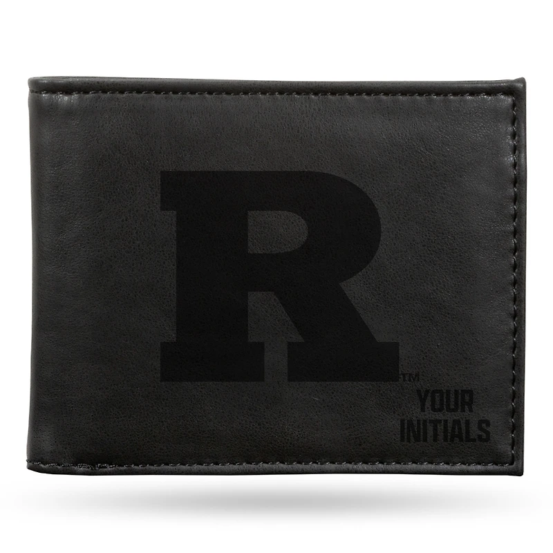 Rutgers Scarlet Knights Personalized Billfold Wallet
