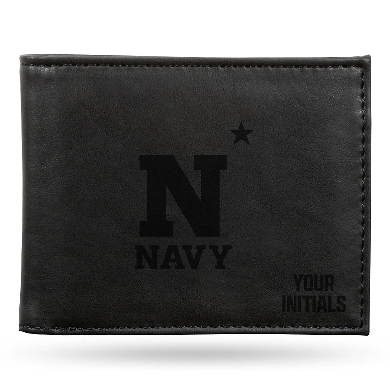 Navy Midshipmen Personalized Billfold Wallet