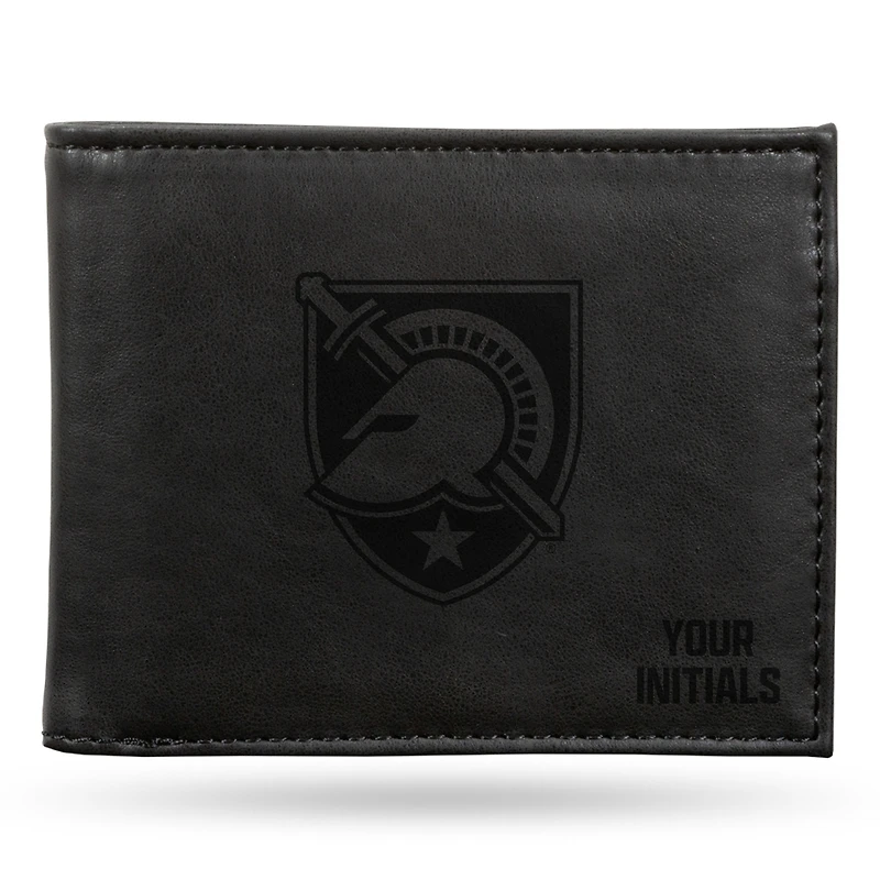 Black Army Black Knights Personalized Billfold Wallet