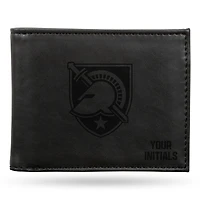 Black Army Black Knights Personalized Billfold Wallet