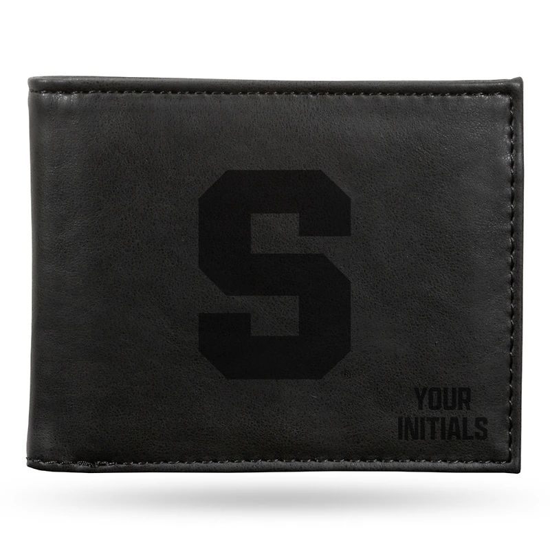 Black Syracuse Orange Personalized Billfold Wallet