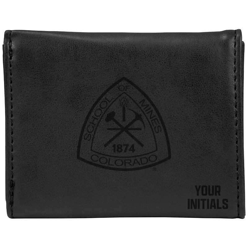 Colorado School of Mines Orediggers Personalized Trifold Wallet