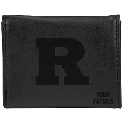 Rutgers Scarlet Knights Personalized Trifold Wallet