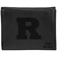 Rutgers Scarlet Knights Personalized Trifold Wallet