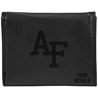 Black Air Force Falcons Personalized Trifold Wallet