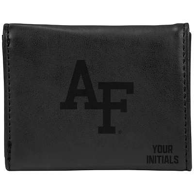 Black Air Force Falcons Personalized Trifold Wallet