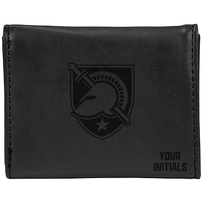 Black Army Black Knights Personalized Trifold Wallet