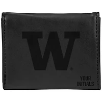 Washington Huskies Personalized Trifold Wallet