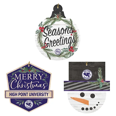 High Point Panthers Ornament Bundle