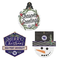 High Point Panthers Ornament Bundle